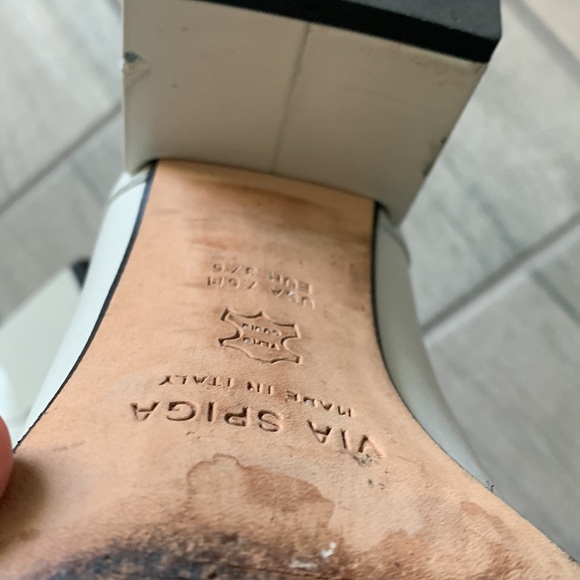 Via spiga cream heeled boots - Picture 8 of 9